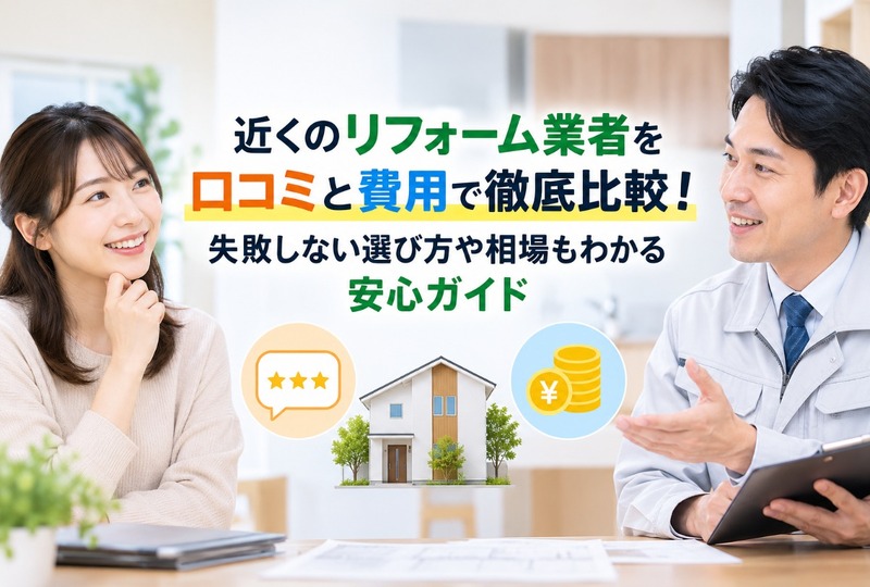 画像205：近くのリフォーム業者を口コミと費用で徹底比較！失敗しない選び方や相場もわかる安心ガイド