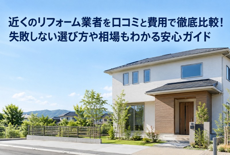 画像214：近くのリフォーム業者を口コミと費用で徹底比較！失敗しない選び方や相場もわかる安心ガイド